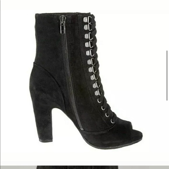 Sam Edelman Belmont Open Toe Bootie - Picture 3 of 6